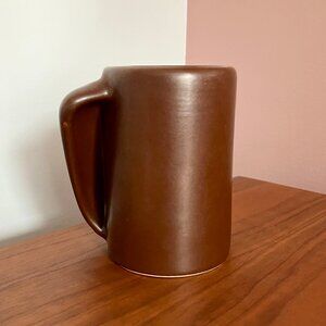 Vintage Beauceware Mug 1960's Quebec Canada Jacques Garnier Designer Brown